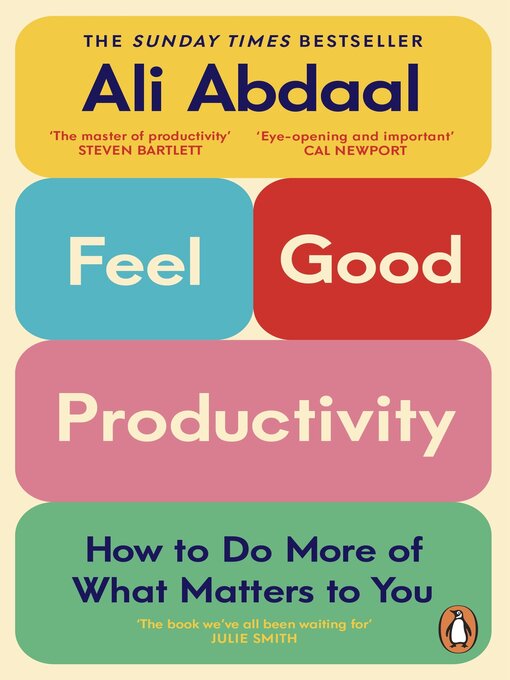 Title details for Feel-Good Productivity by Ali Abdaal - Wait list